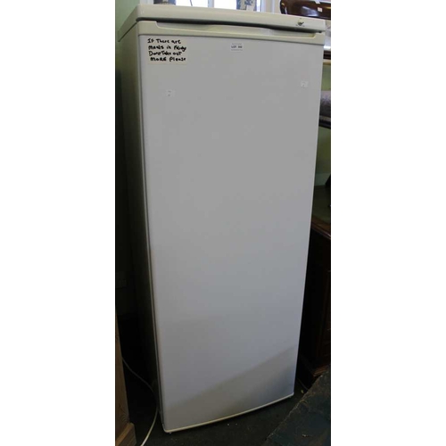 352 - A freestanding six compartment freezer