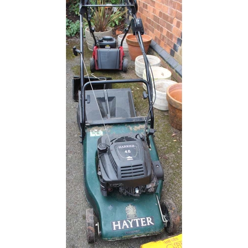 150 - Two lawnmowers Naja 552 & Alko Spectra, been stood