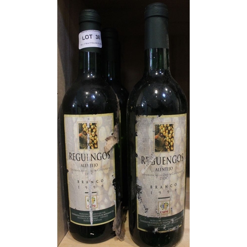 38 - Six bottles of Reguengos 1999 white wine