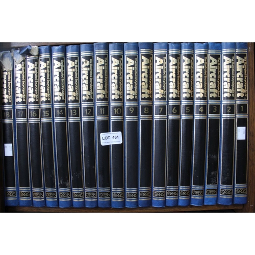 461 - 18 volumes of The Illustrated Encyclopaedia of Aircraft