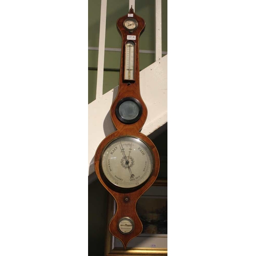 53 - A Skarratt & Co, Worcester banjo barometer