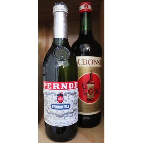 7 - 1 bottle Dubonet, together with 50cl Pernod