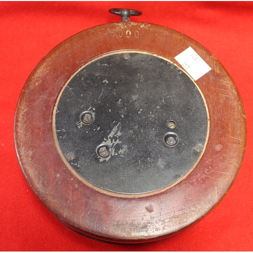 83 - A silver mounted barometer