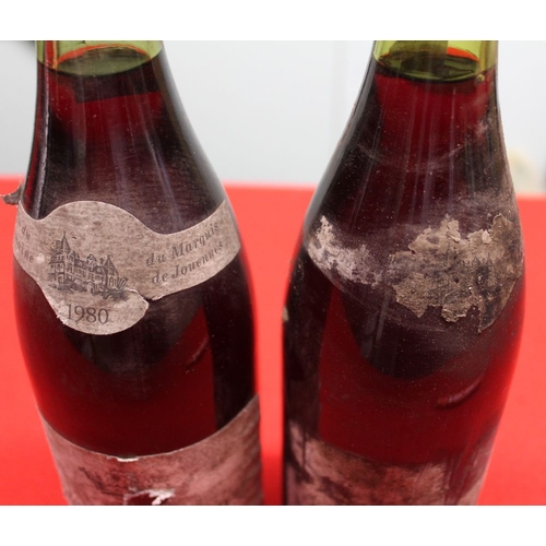 96 - Mercurey Chateau de Chamirey, 1980, 2 bottles