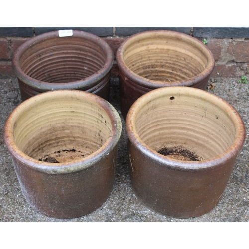 464 - Four stoneware planters