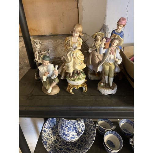 17 - Porcelain figures