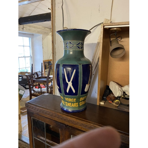 2 - Large pottery vase