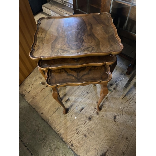 3 - Nest walnut tables