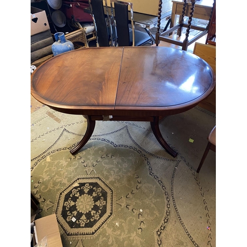 73 - Mahogany dining table