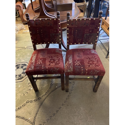 78 - Pair of hall chairs