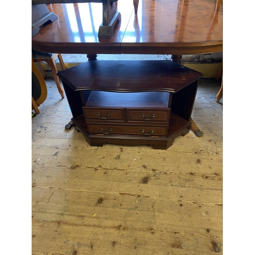 116 - Mahogany TV table