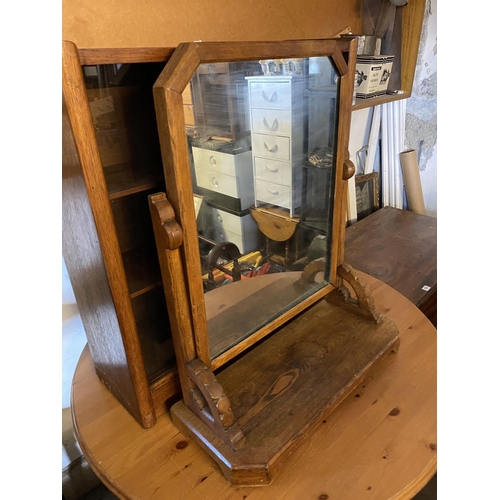 8 - Victorian Ash swing mirror