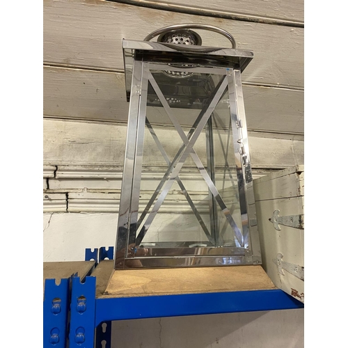 35 - Metal candle lantern