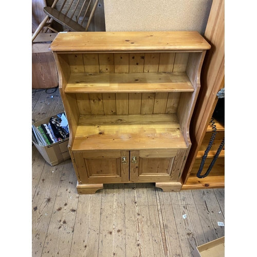 141 - Pine bookcase