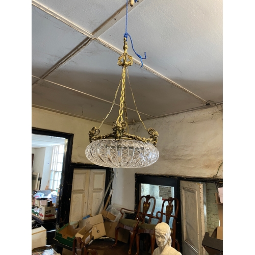 684M - Victorian light fitting