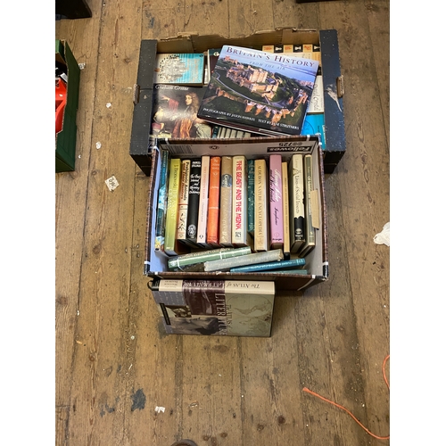 1178F - 2 boxes books