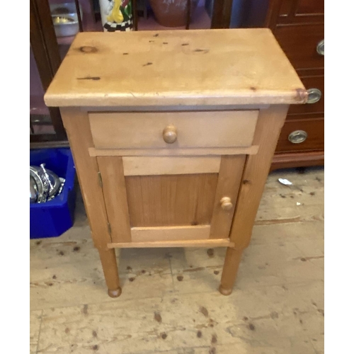 247 - Pine bedside cabinet