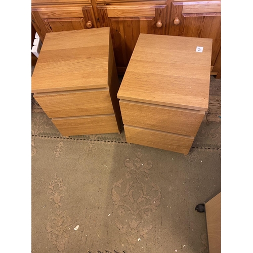 431 - Pair of bedside cabinets