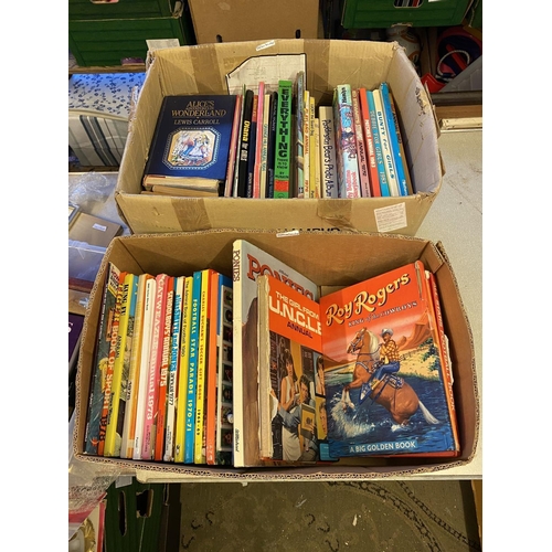 477 - 2 boxes childrens books