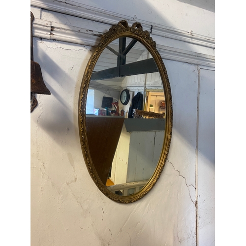 221B - Oval gilt mirror