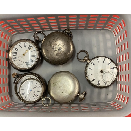 684 - Silver pocket watches