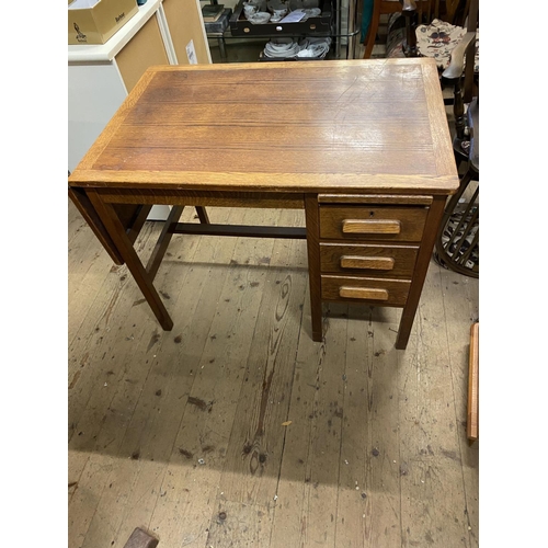 294 - Vintage oak desk