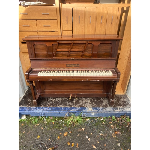 1148 - Mahogany upright piano