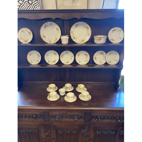 80 - Floral teaset