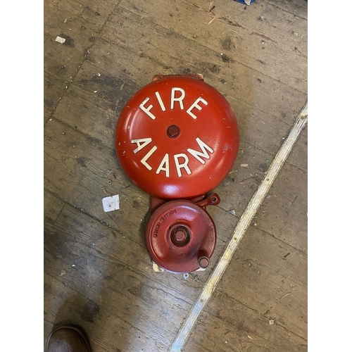 814 - Cast iron Fire Alarm bell