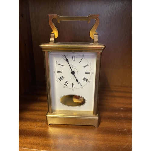 853 - Brass clock