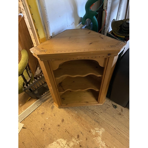 5 - Pine corner cabinet