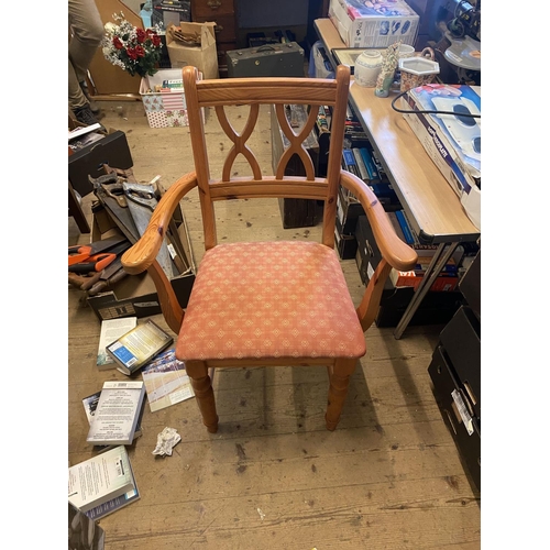 324 - Pine armchair