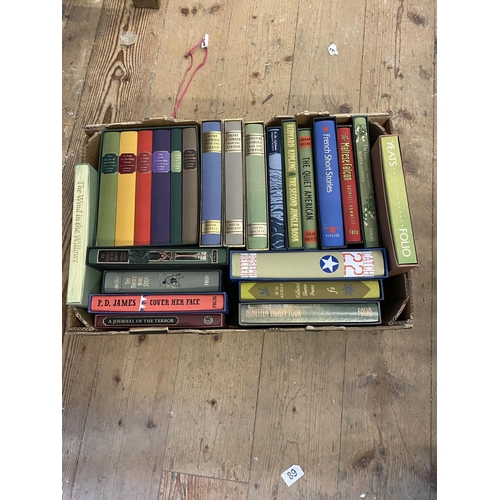 116 - Box folio society books