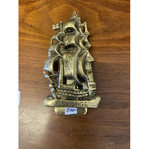 149 - Brass ship door knocker