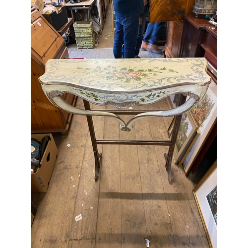 1137 - Painted console table