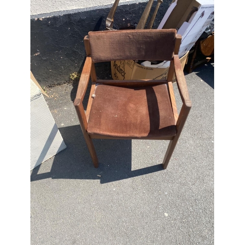 998 - Retro teak armchair