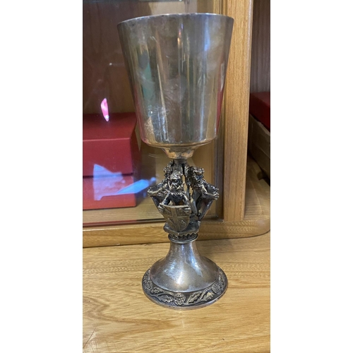 793 - Silver hallmarked goblet