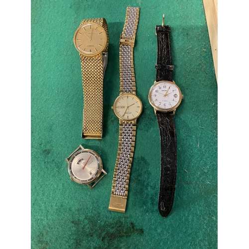 678 - 4 wrist watches