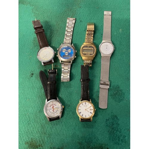 691 - 6 wrist watches