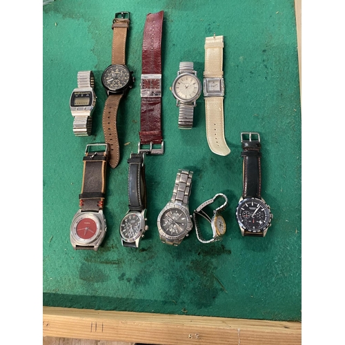 695 - 10 wrist watches