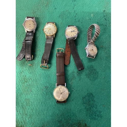 696 - 5 wrist watches