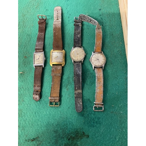 697 - 4 wrist watches