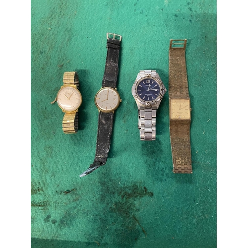 705 - 4 wrist watches