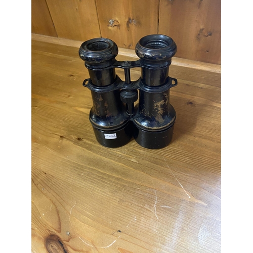 97 - Pair antique binoculars