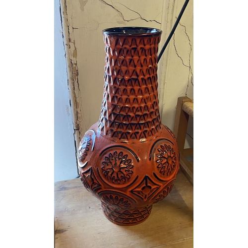 15 - Large Westy German pottery vase