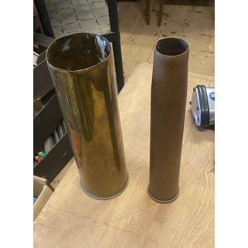 385 - 2 brass shells