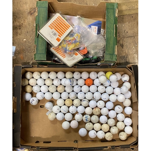 764 - Golf balls etc