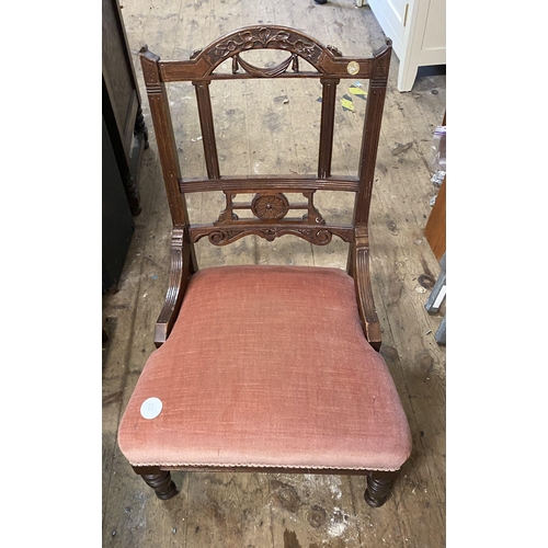 817 - Edwardian nursing chair