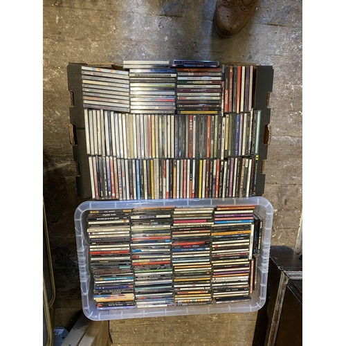 839 - 2 boxes CDs