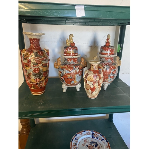 473 - Orintal urns & vases